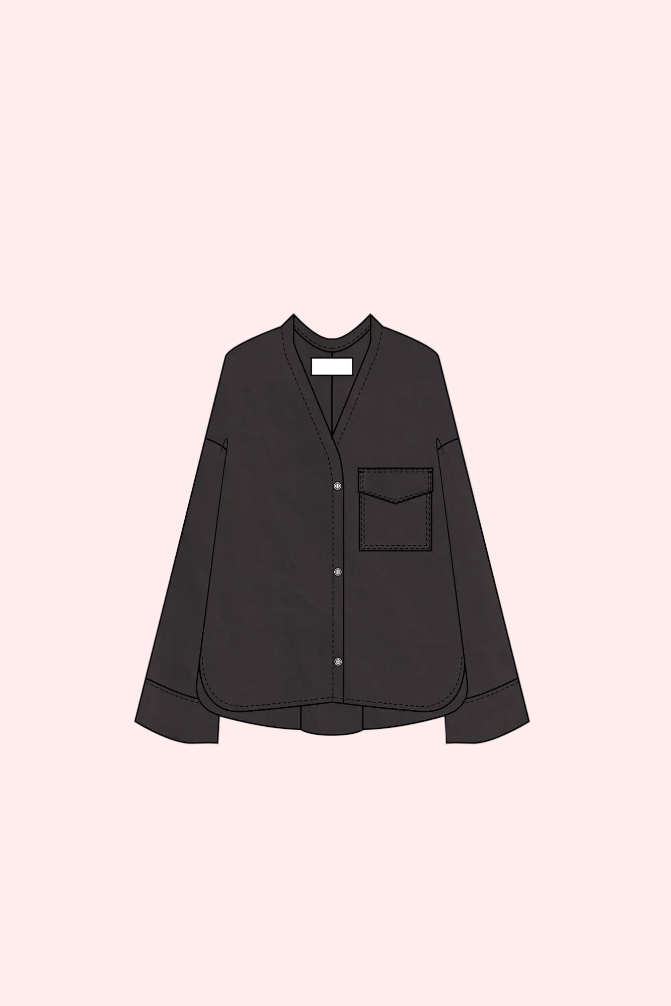 SHIRT TARIEZ 8739 CHESTNUT