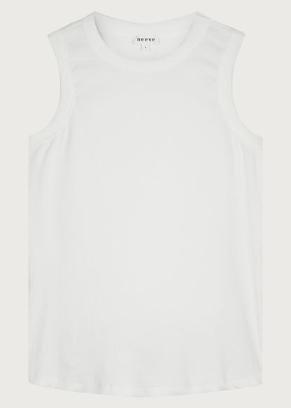 high-neck tanktop The Rania off-white