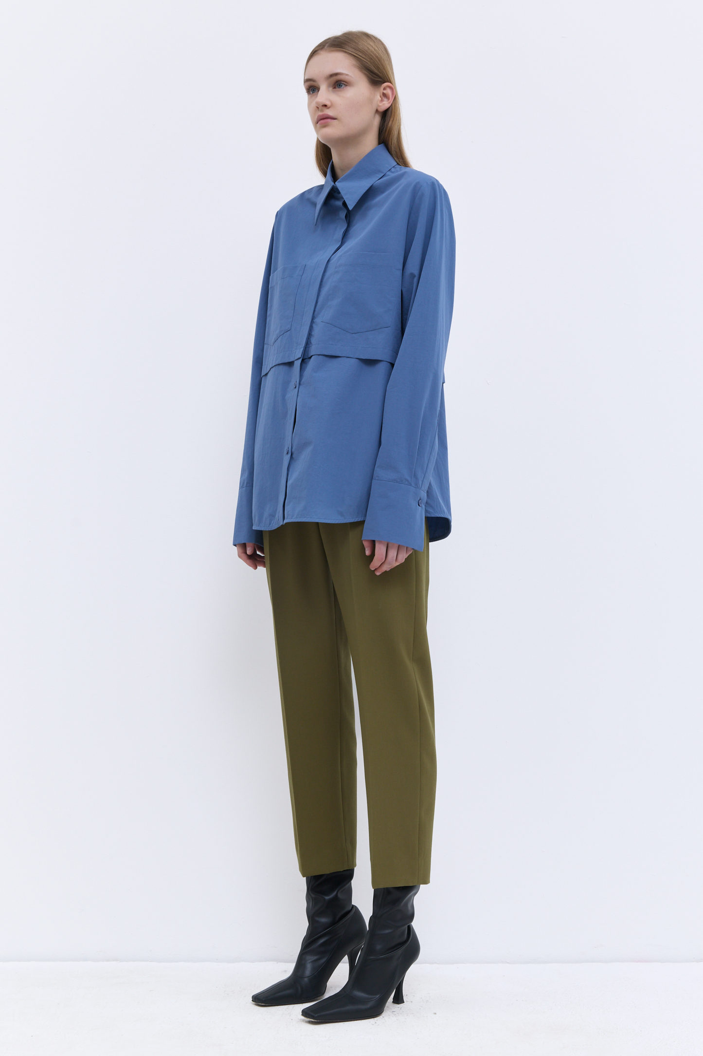 SHIRT TOLLA 9021 DUST BLUE