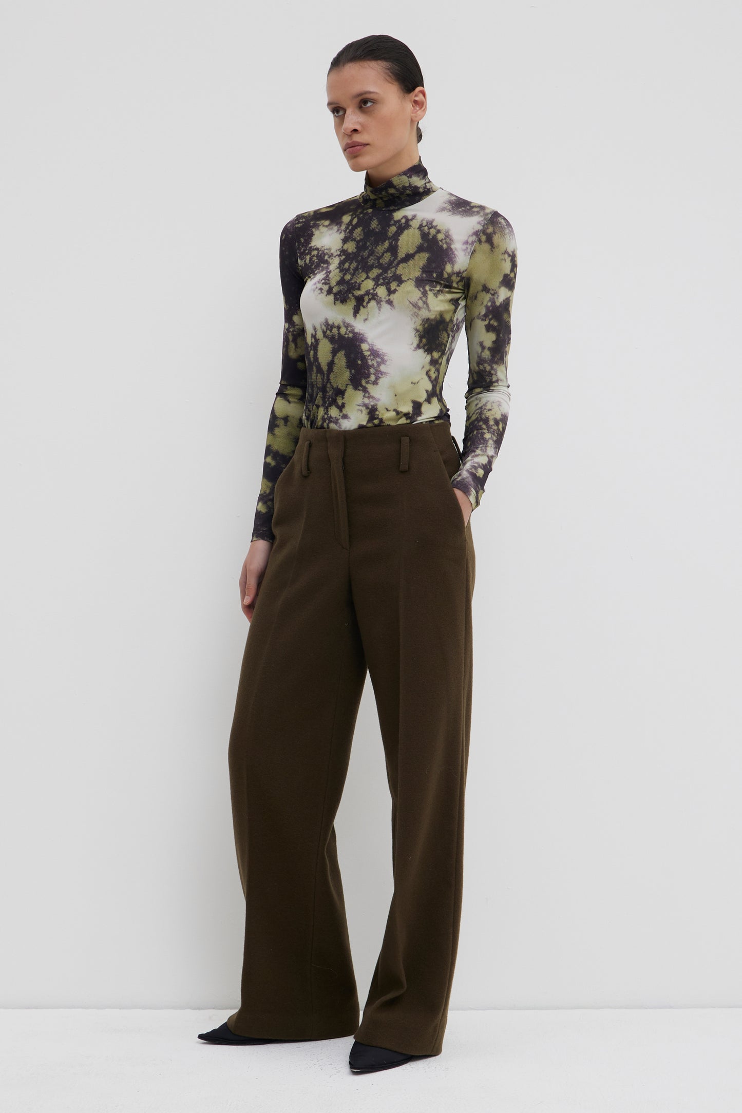 Jersey top TUGAL 8505 PISTACHIO JASPER