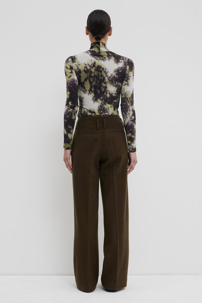 Jersey top TUGAL 8505 PISTACHIO JASPER