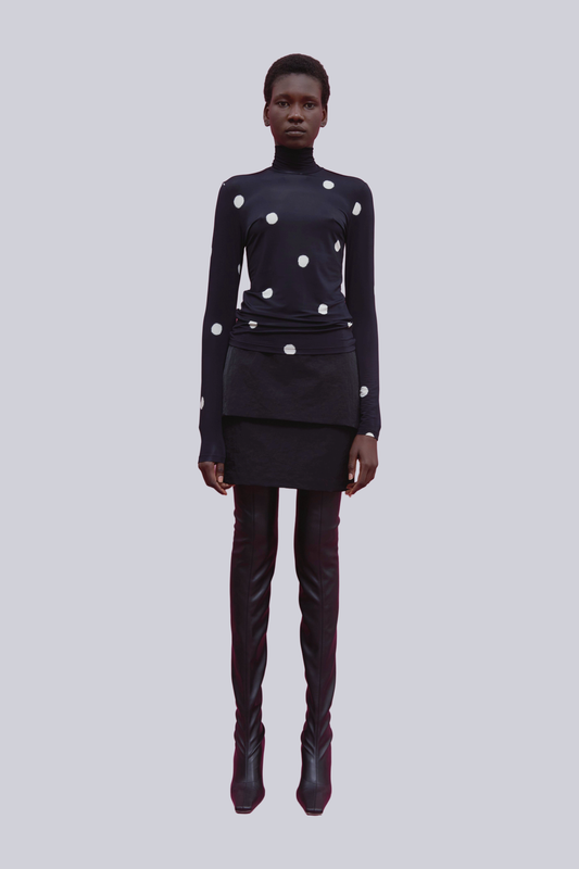 TOP TUGAL 8907 BLACK LADY BUG LARGE