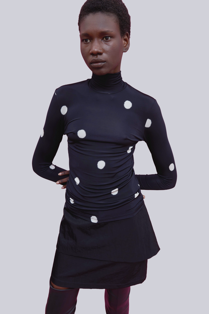 TOP TUGAL 8907 BLACK LADY BUG LARGE