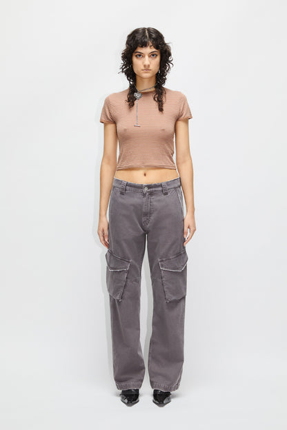 Rush cargo trousers granite grey