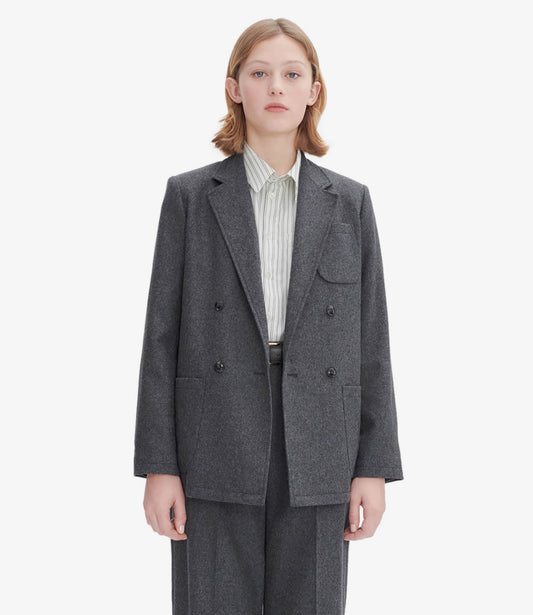 blazer Hazel heathered anthracite