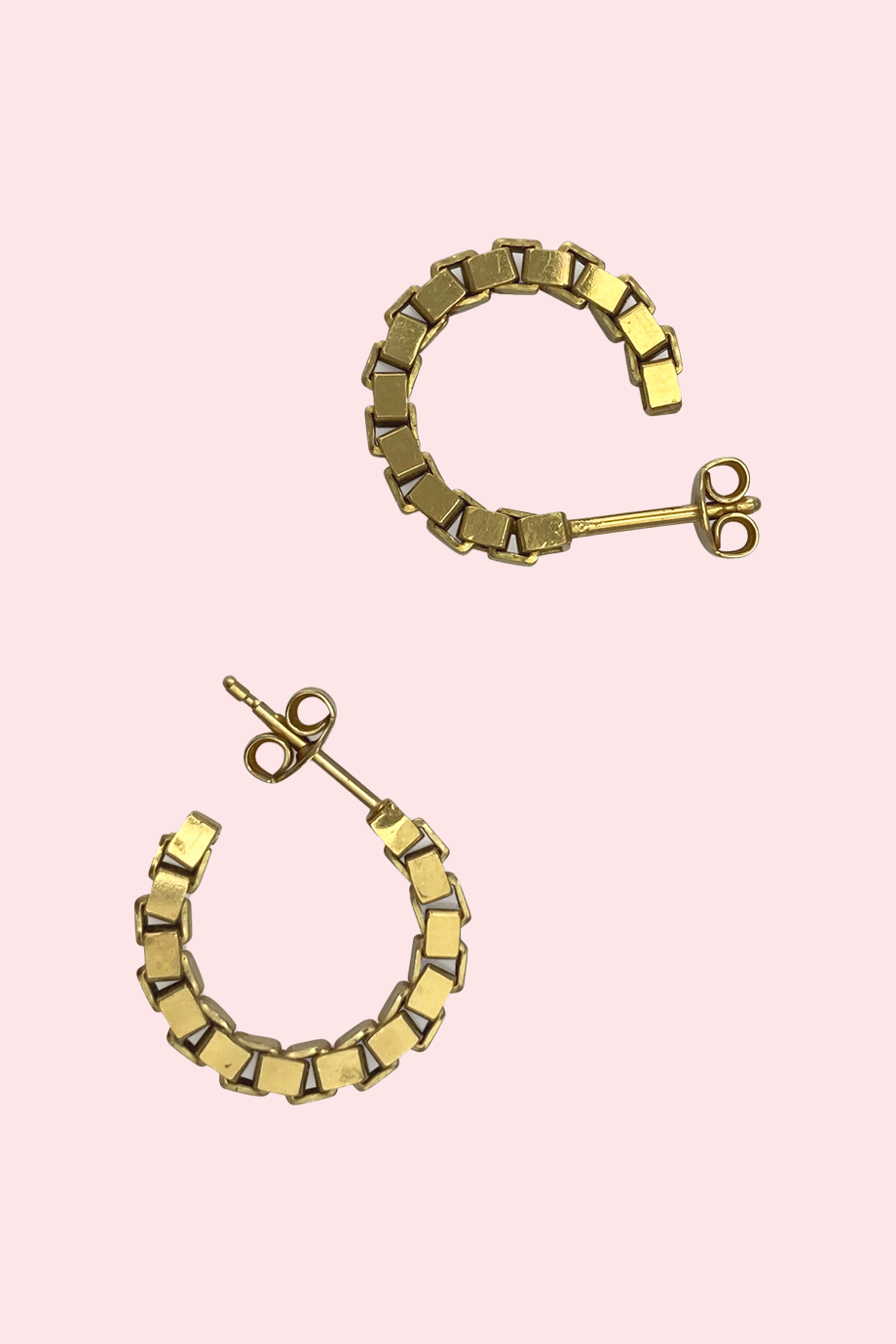 Martine Viergever earrings Kratos goldplated silver