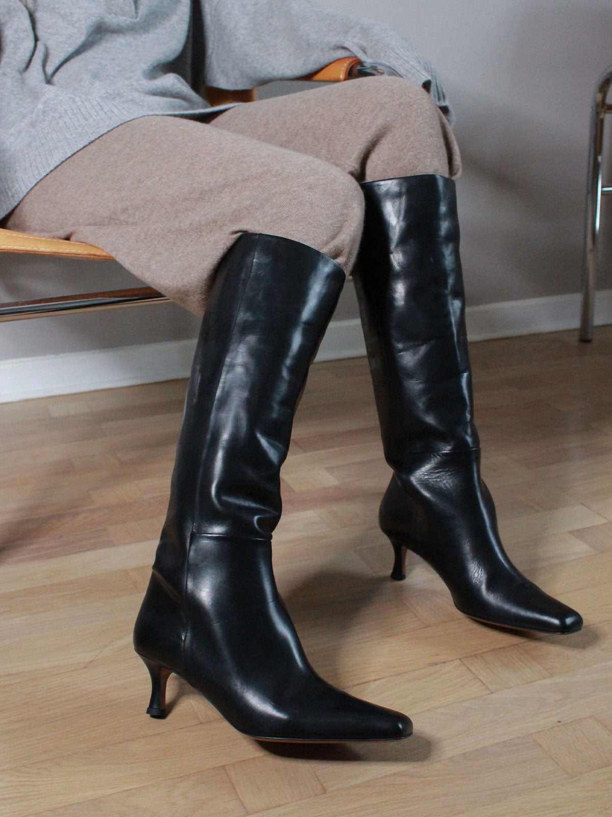 boots Pieve Black Vacchetta